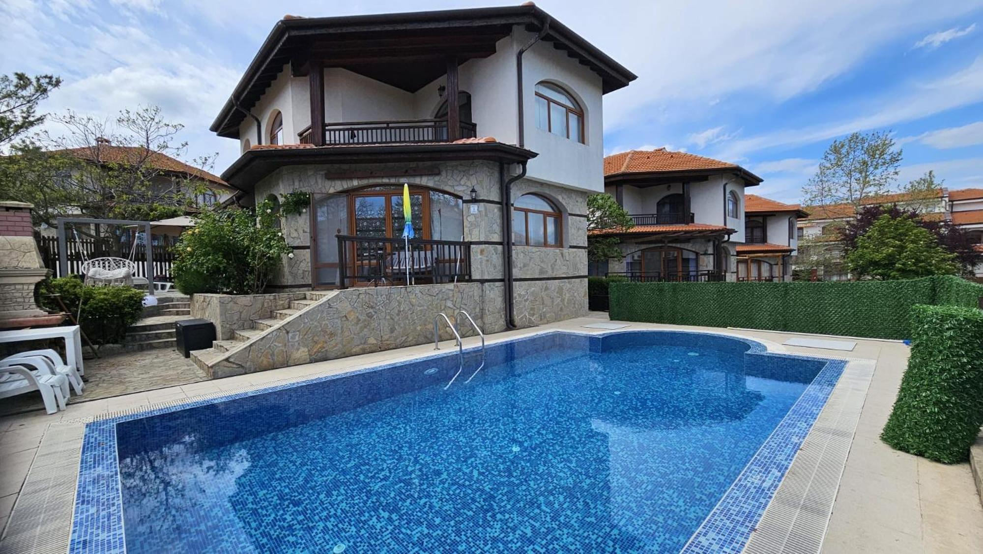 Exklusive Villa Am Sonnenstrand Bulgarien Am Schwarzen Meer Aheloy Cabernet 1 Kableshkovo  المظهر الخارجي الصورة