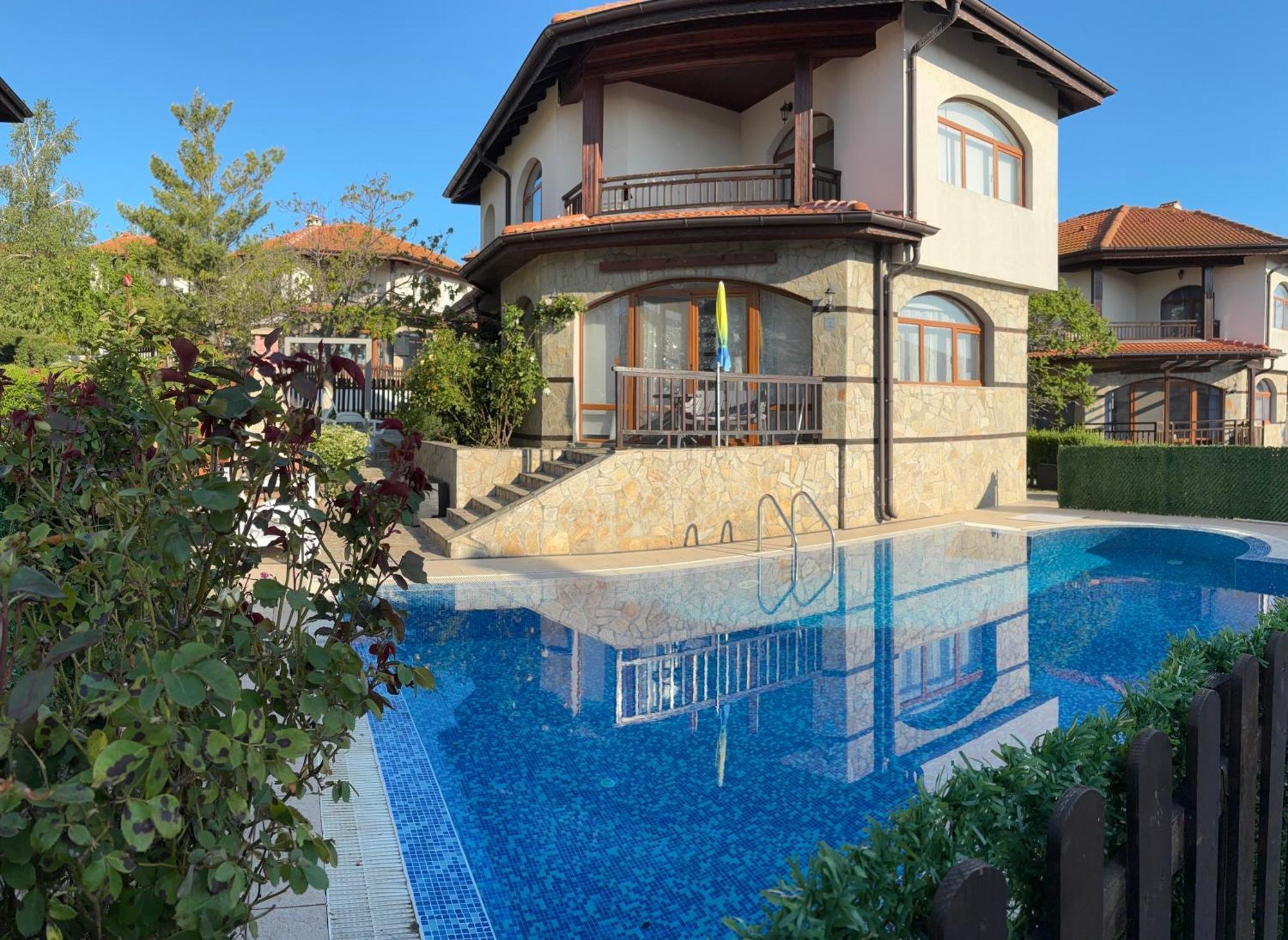 Exklusive Villa Am Sonnenstrand Bulgarien Am Schwarzen Meer Aheloy Cabernet 1 Kableshkovo  المظهر الخارجي الصورة